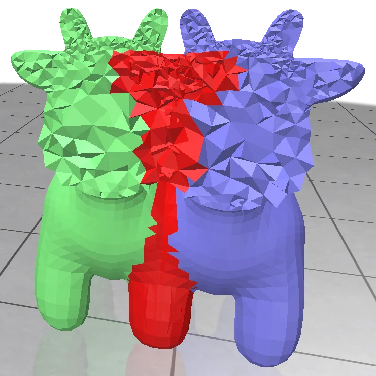 Two Tetrahedron Intersecting