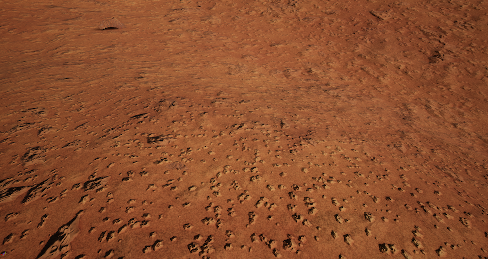 Mars normal ground texture