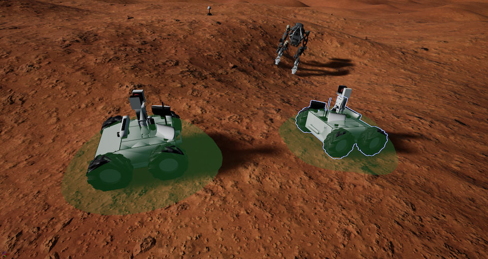 Visualization of a lidar pose uncertianity