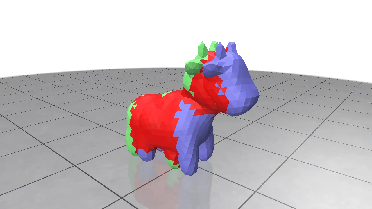 Two Low Resolution Spots Intersecting